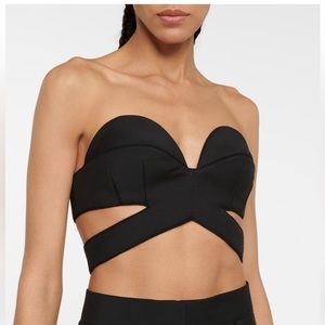 NWT $790 Givenchy wool and mohair bralette, this season, S/36